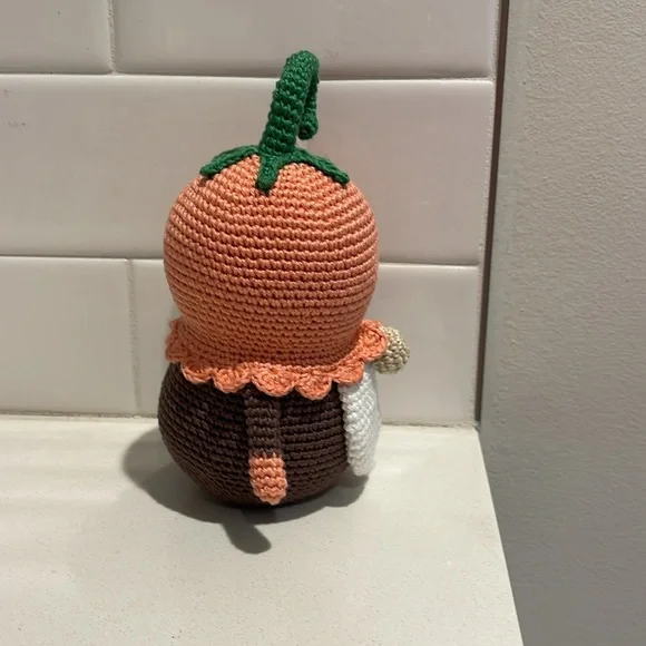 Handcrafted Campanula Bell Flower Gnome Spring Summer Decor Amigurui Crochet - Picture 6 of 9